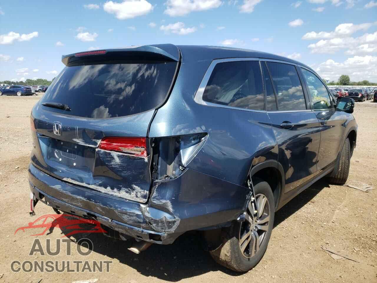 HONDA PILOT 2017 - 5FNYF5H54HB036995