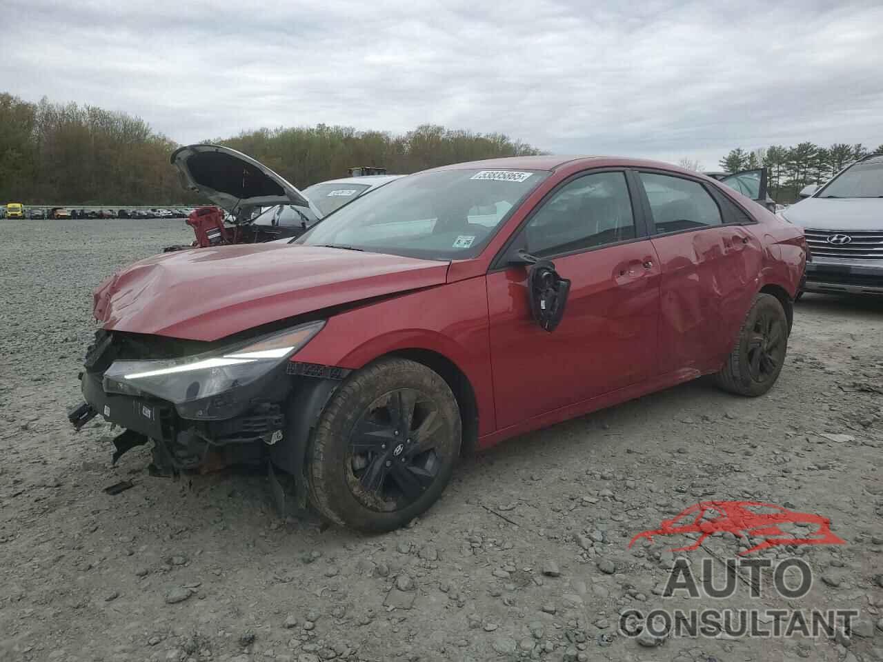 HYUNDAI ELANTRA 2021 - KMHLS4AG9MU190756