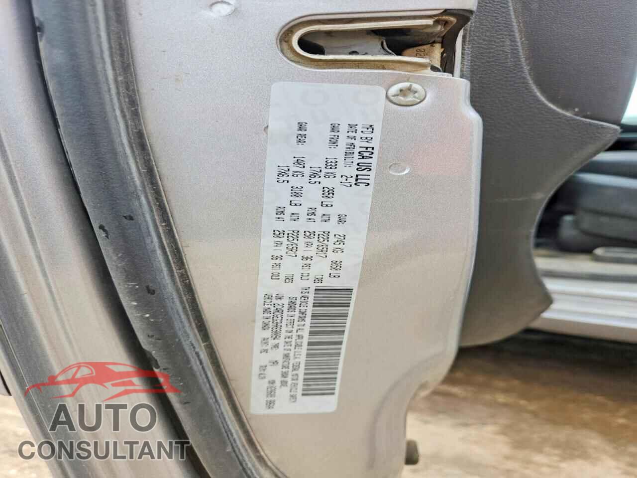 DODGE CARAVAN 2017 - 2C4RDGEG3HR690094