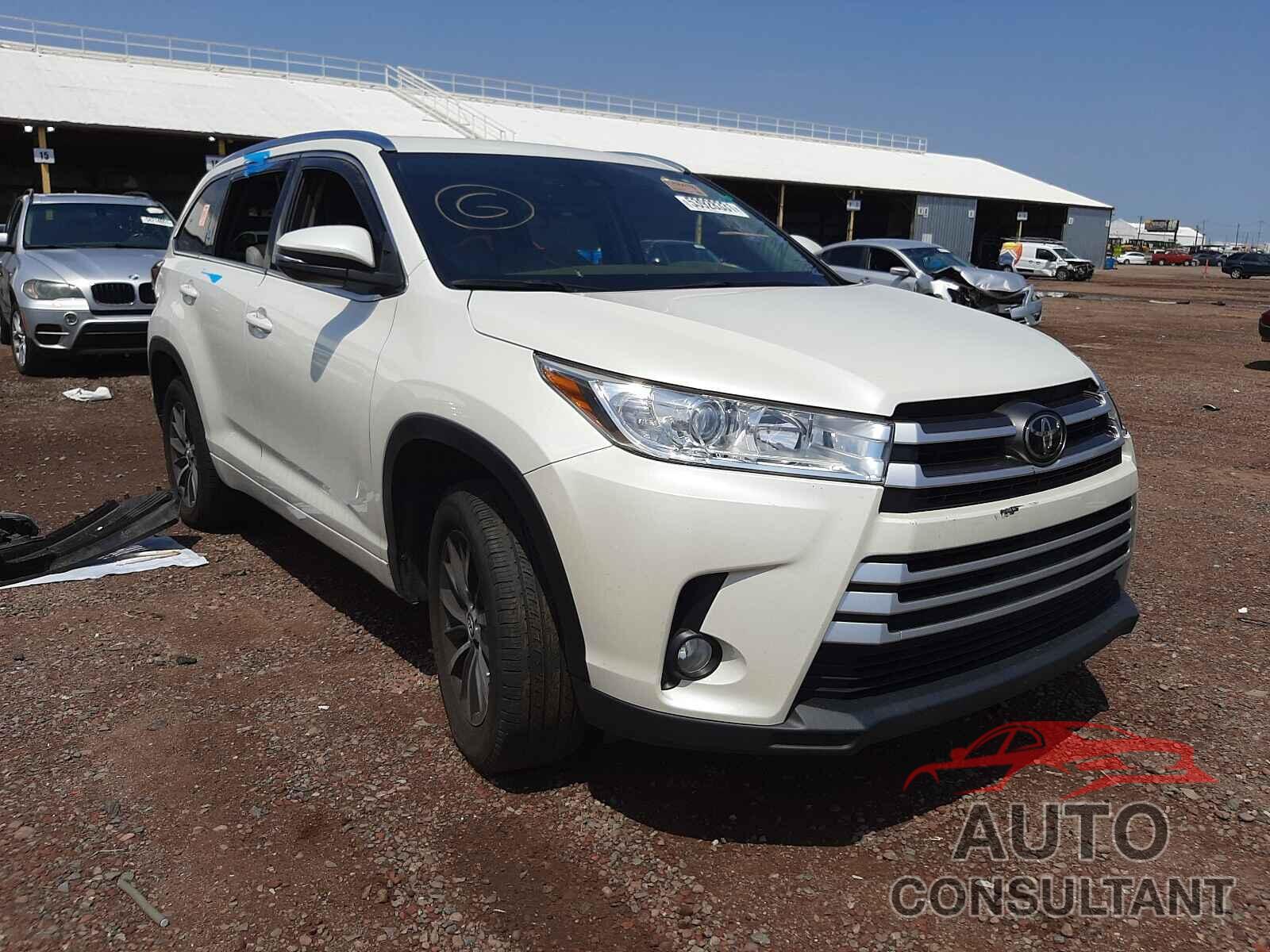 TOYOTA HIGHLANDER 2017 - 5TDKZRFHXHS512924