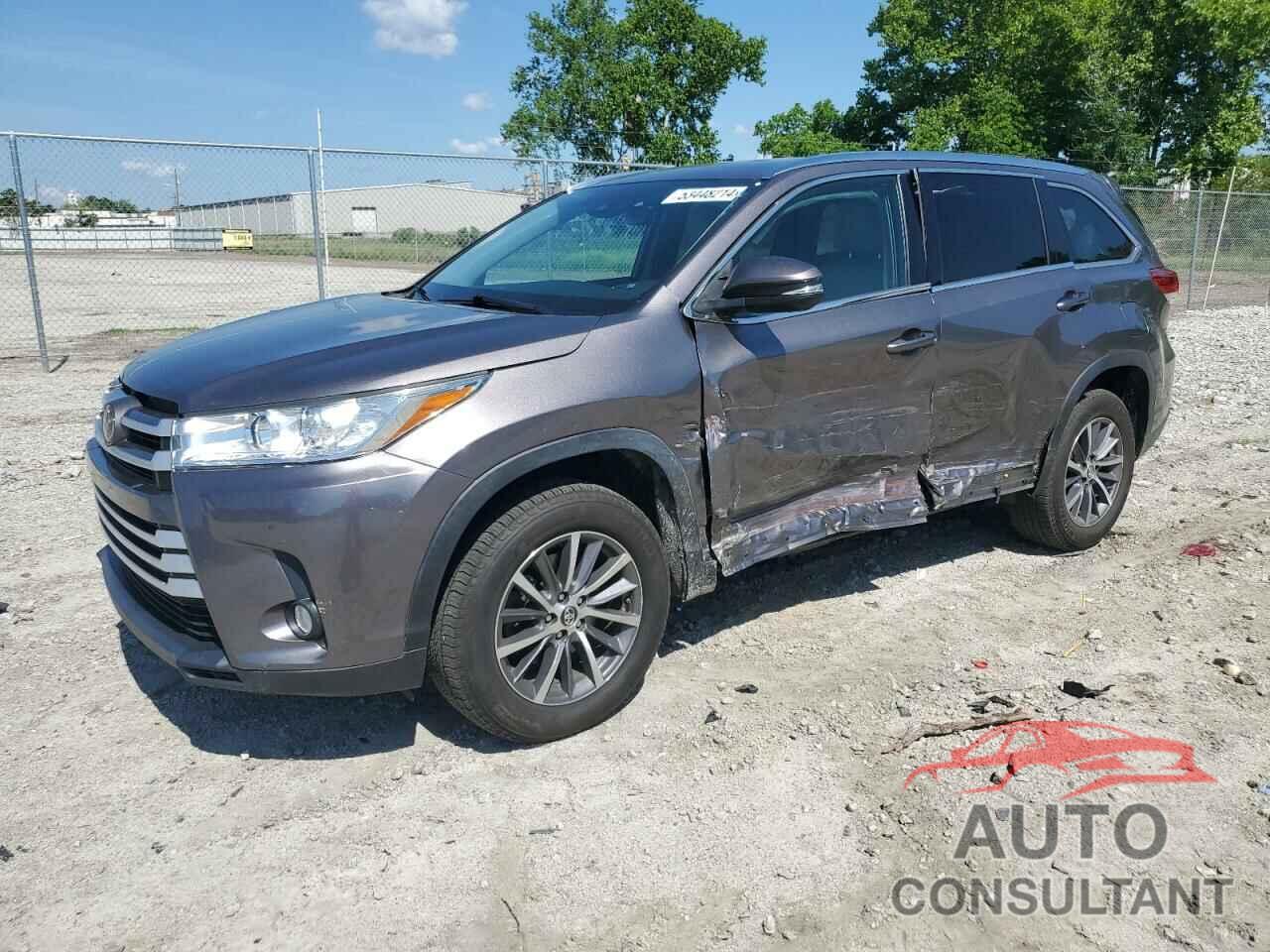 TOYOTA HIGHLANDER 2019 - 5TDKZRFH1KS318094