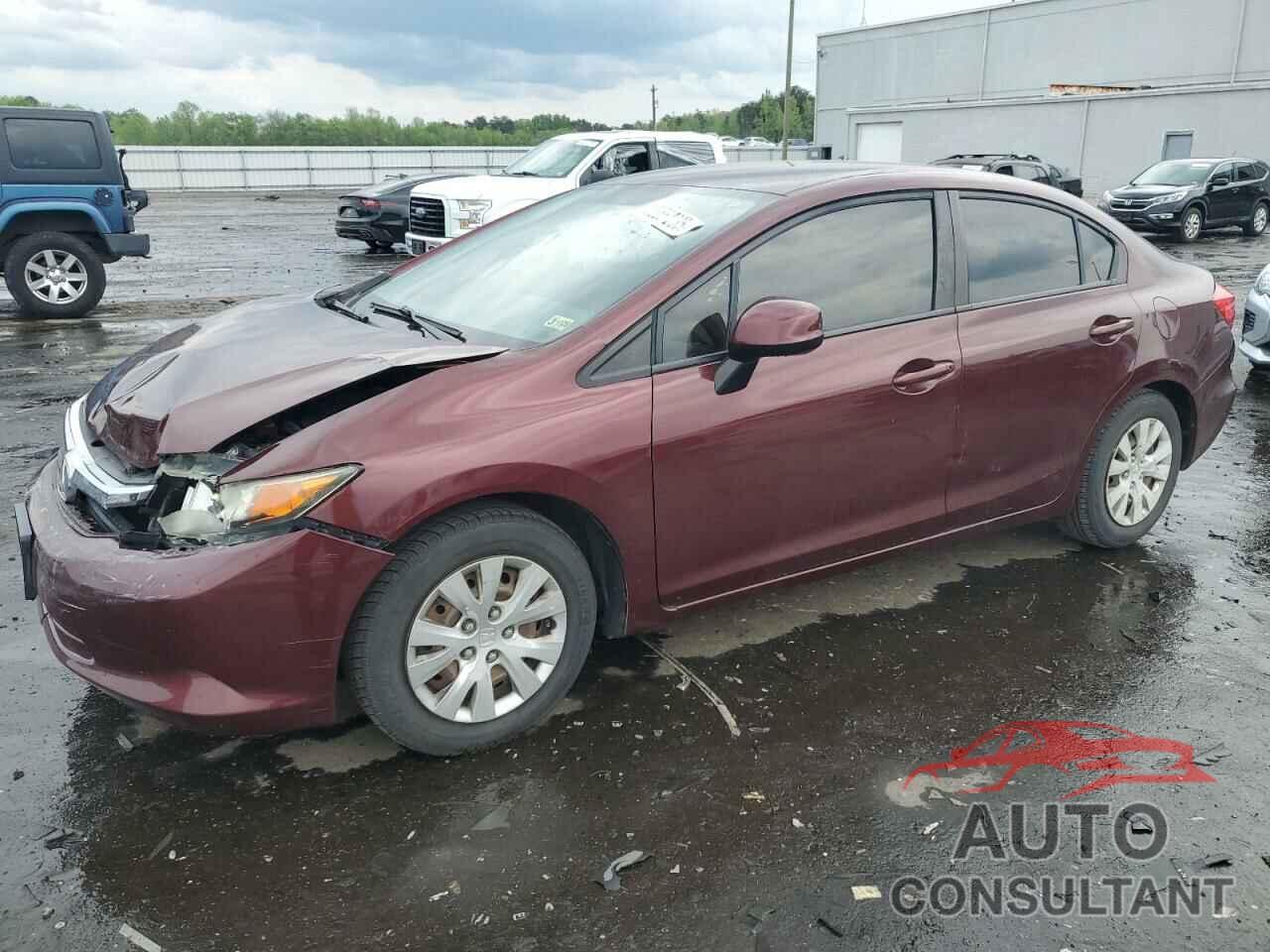 HONDA CIVIC 2012 - 19XFB2F50CE385932