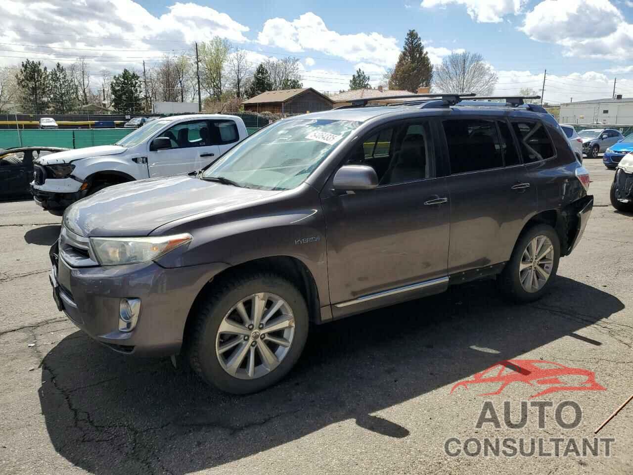 TOYOTA HIGHLANDER 2013 - JTEDC3EHXD2012770