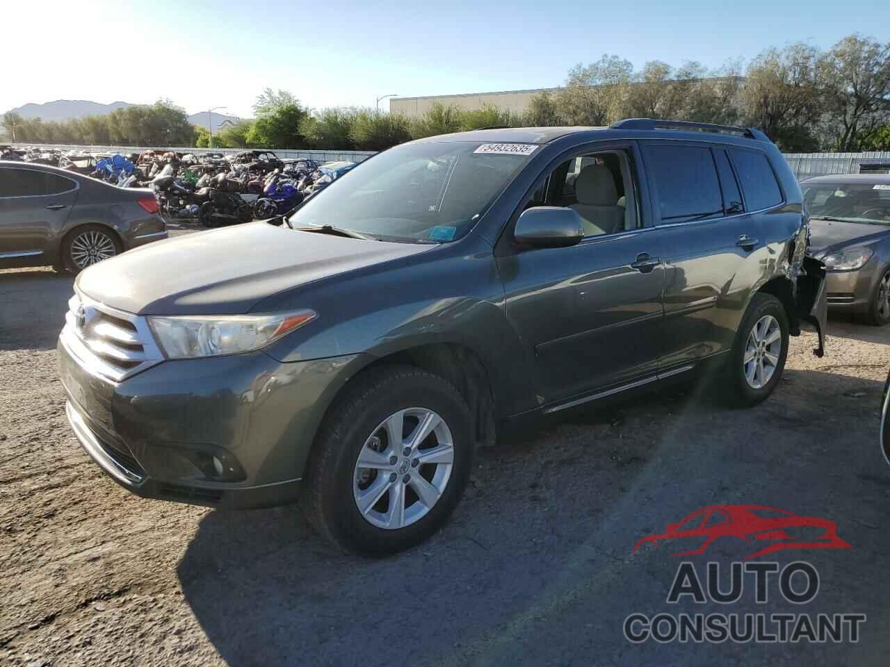 TOYOTA HIGHLANDER 2013 - 5TDBK3EH2DS261894