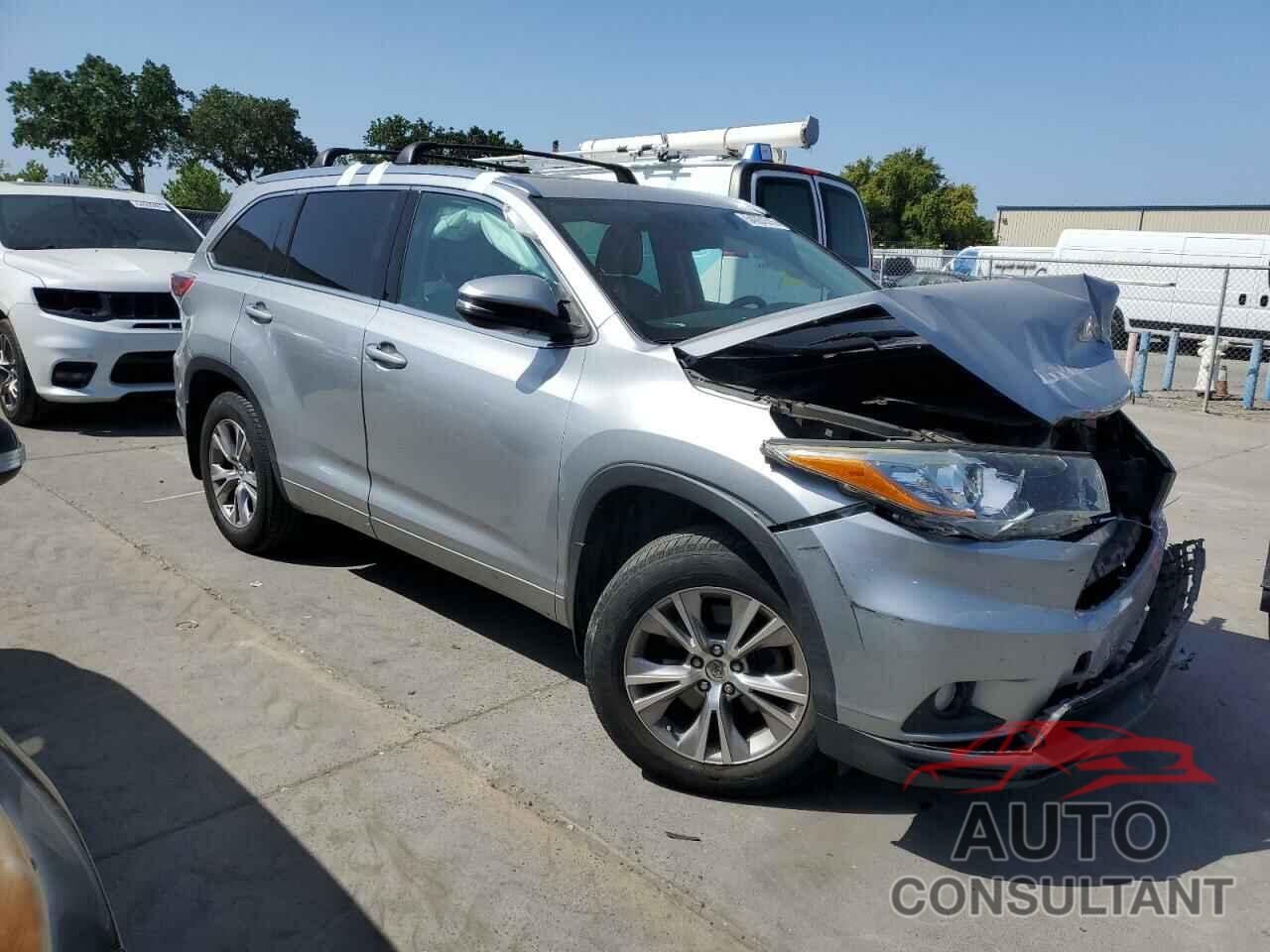 TOYOTA HIGHLANDER 2015 - 5TDJKRFH2FS221718