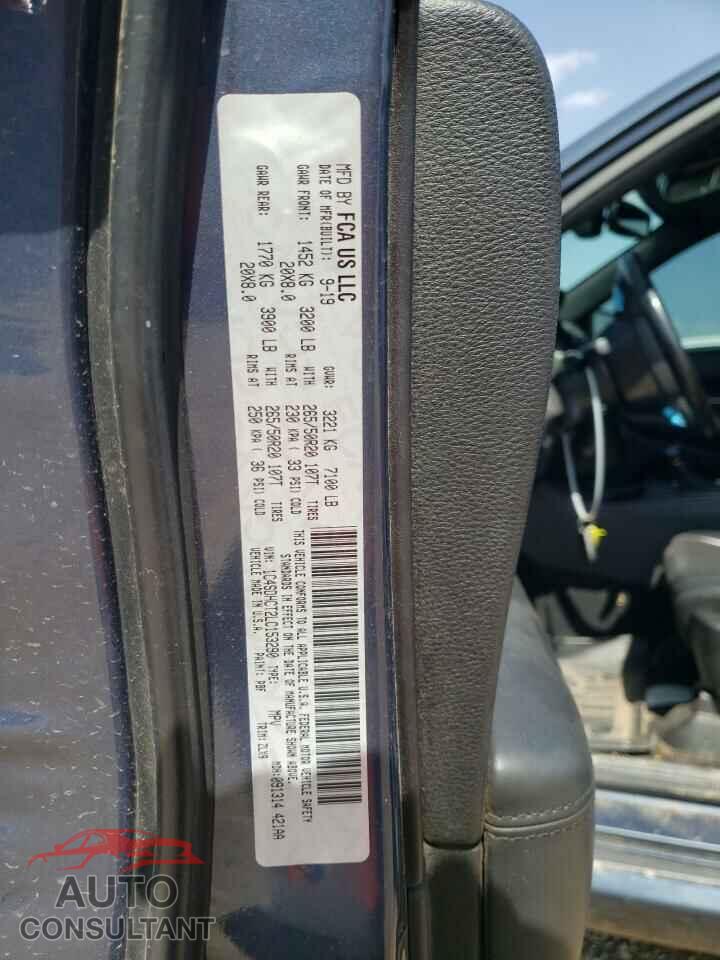 DODGE DURANGO 2020 - 1C4SDHCT2LC153290