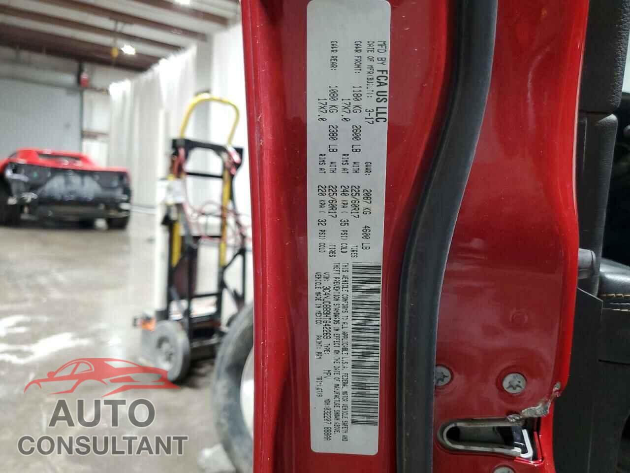 JEEP COMPASS 2017 - 3C4NJDBB9HT642269