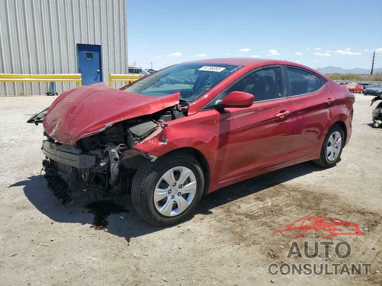 HYUNDAI ELANTRA 2016 - KMHDH4AE7GU634674