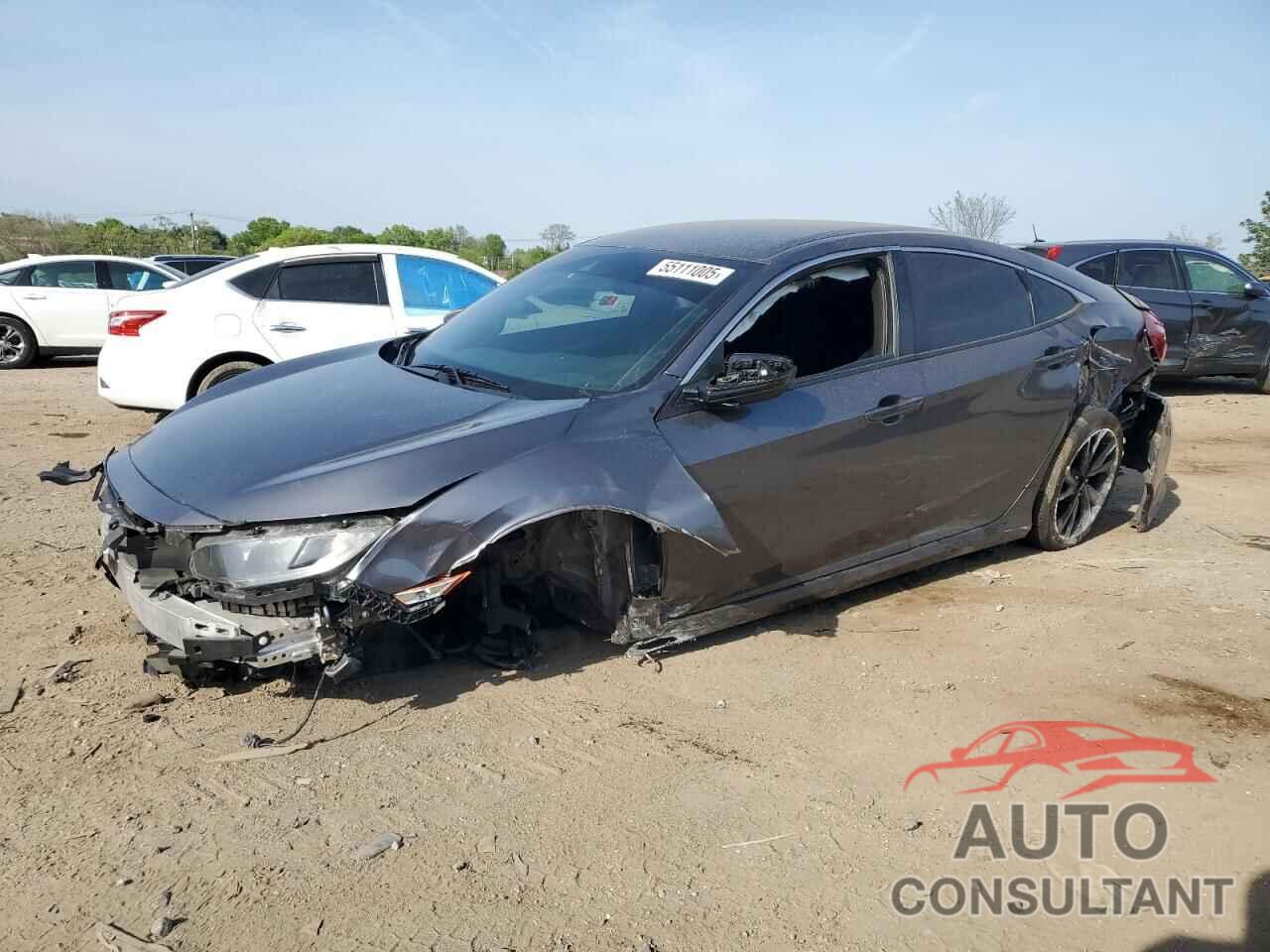 HONDA CIVIC 2019 - 2HGFC2F80KH590050