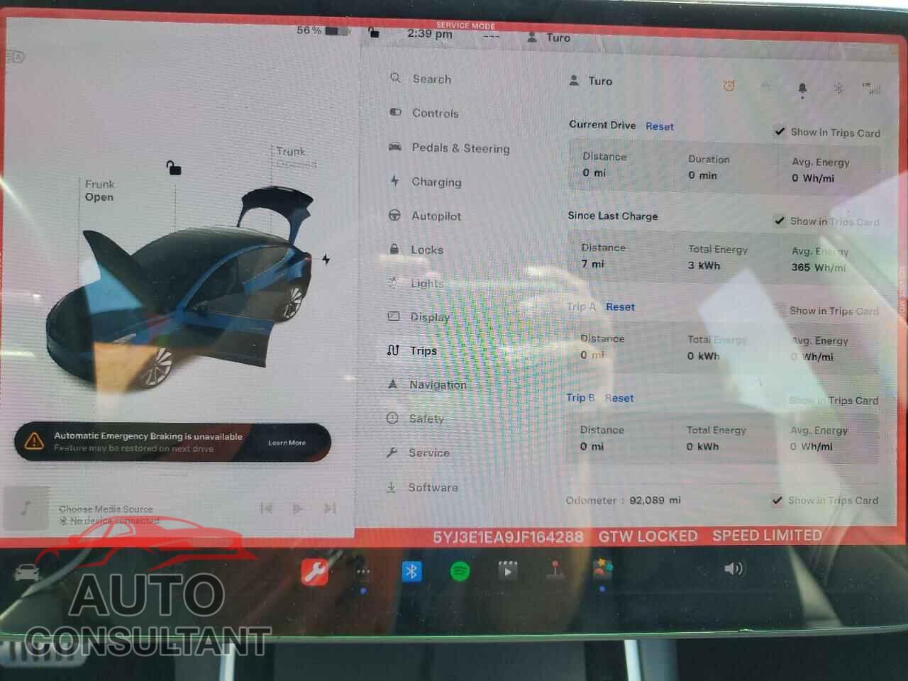 TESLA MODEL 3 2018 - 5YJ3E1EA9JF164288