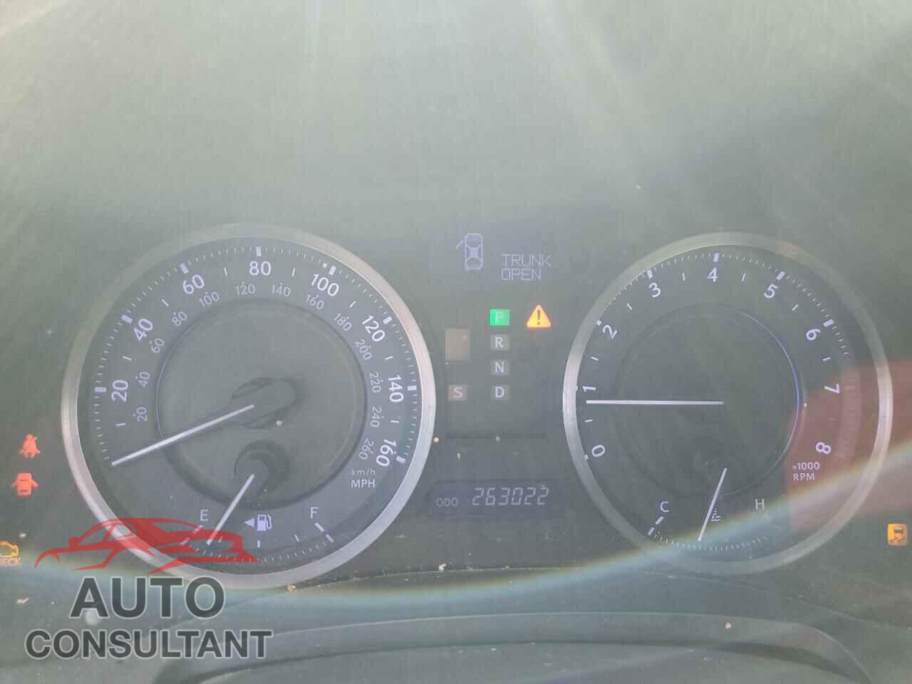 LEXUS IS 2011 - JTHBF5C24B5138890