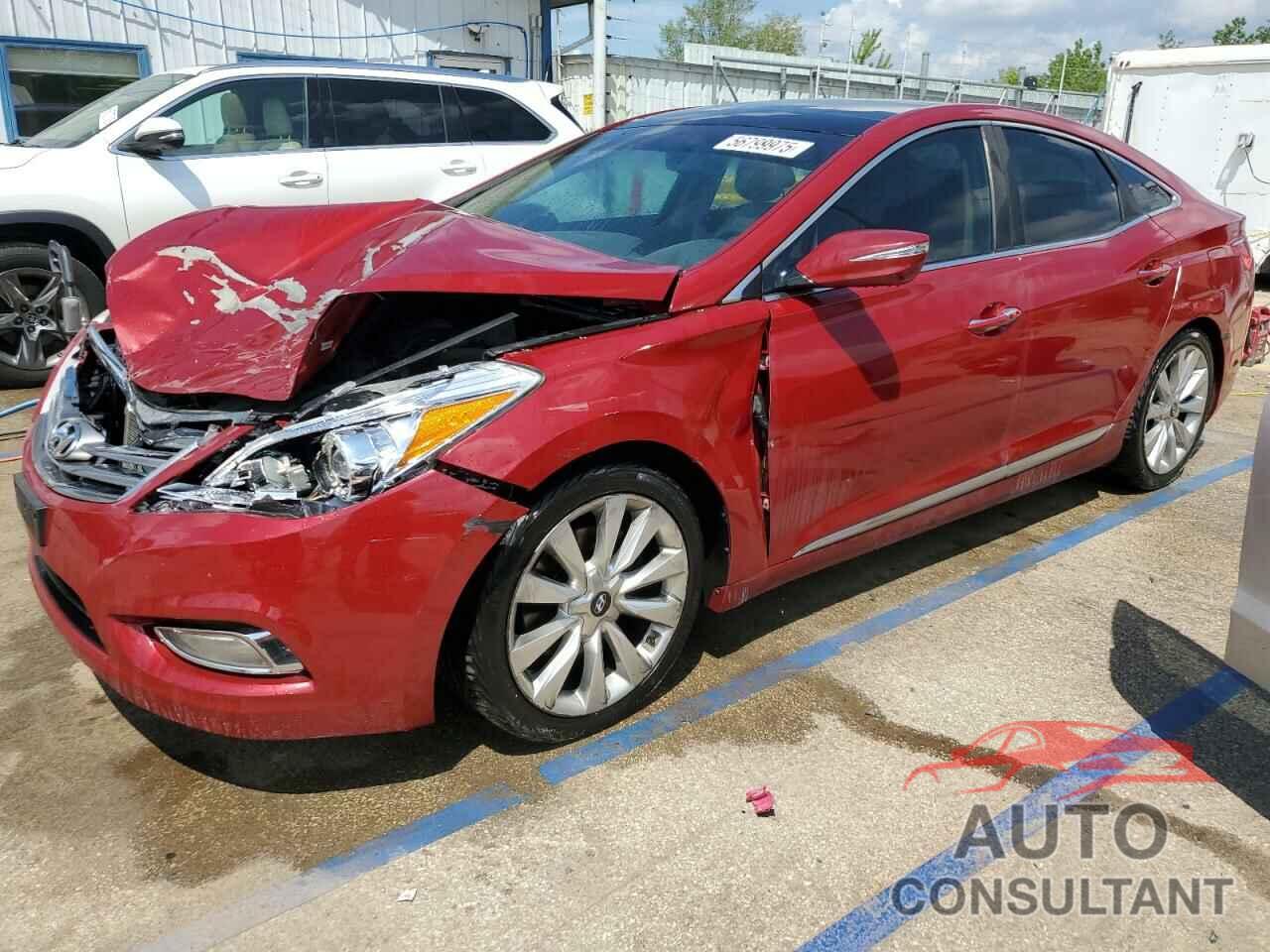 HYUNDAI AZERA 2012 - KMHFH4JGXCA125233