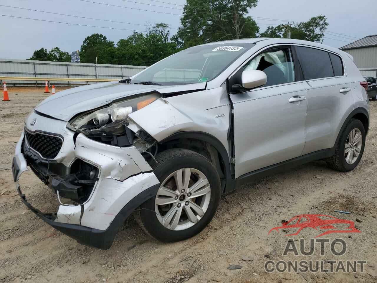 KIA SPORTAGE 2017 - KNDPMCAC6H7086351