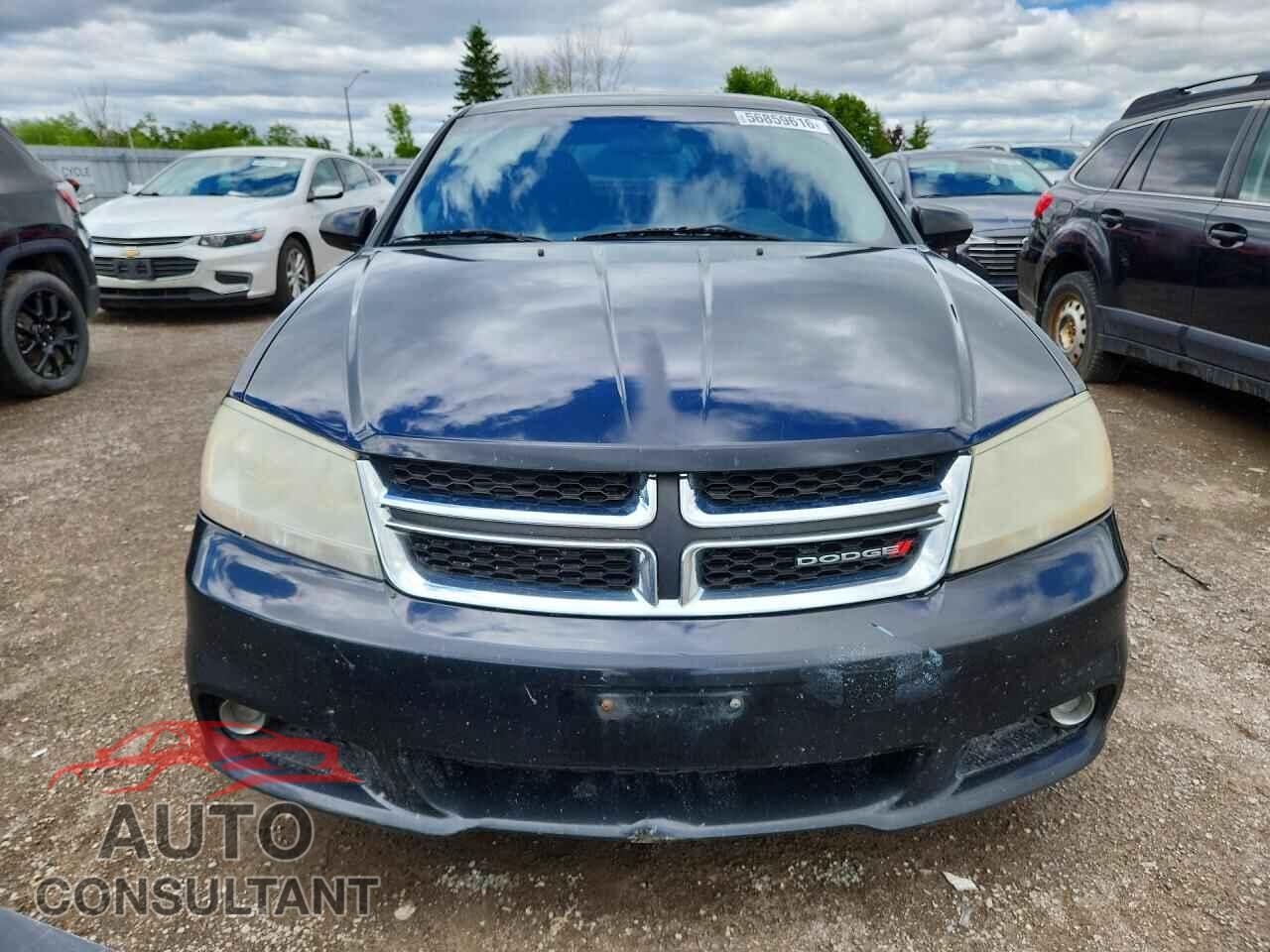 DODGE AVENGER 2012 - 1C3CDZCB2CN125869