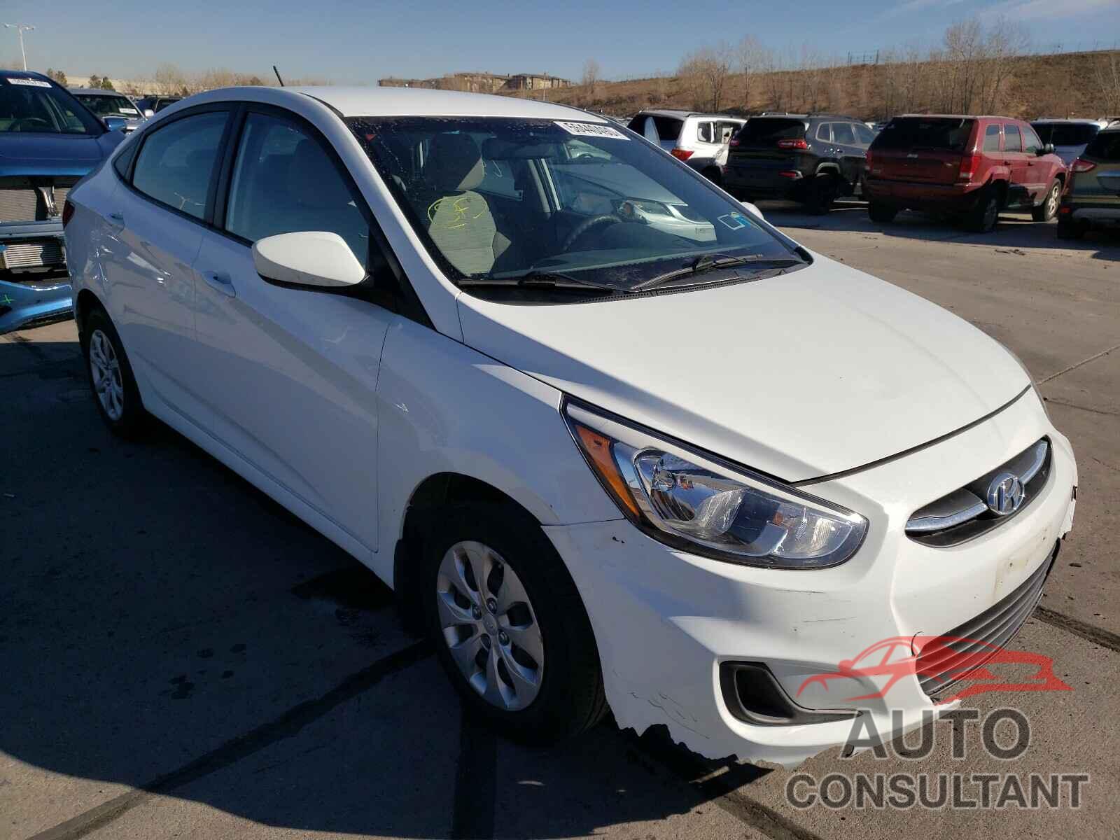 HYUNDAI ACCENT 2016 - KMHCT4AE9GU972216