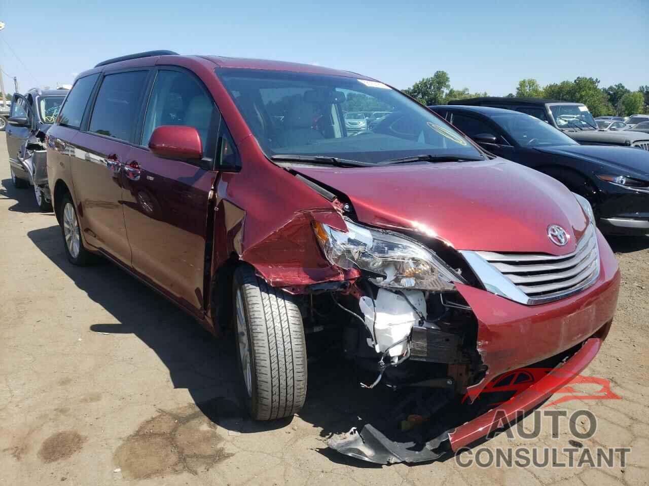 TOYOTA SIENNA 2016 - 5TDDK3DC7GS141480