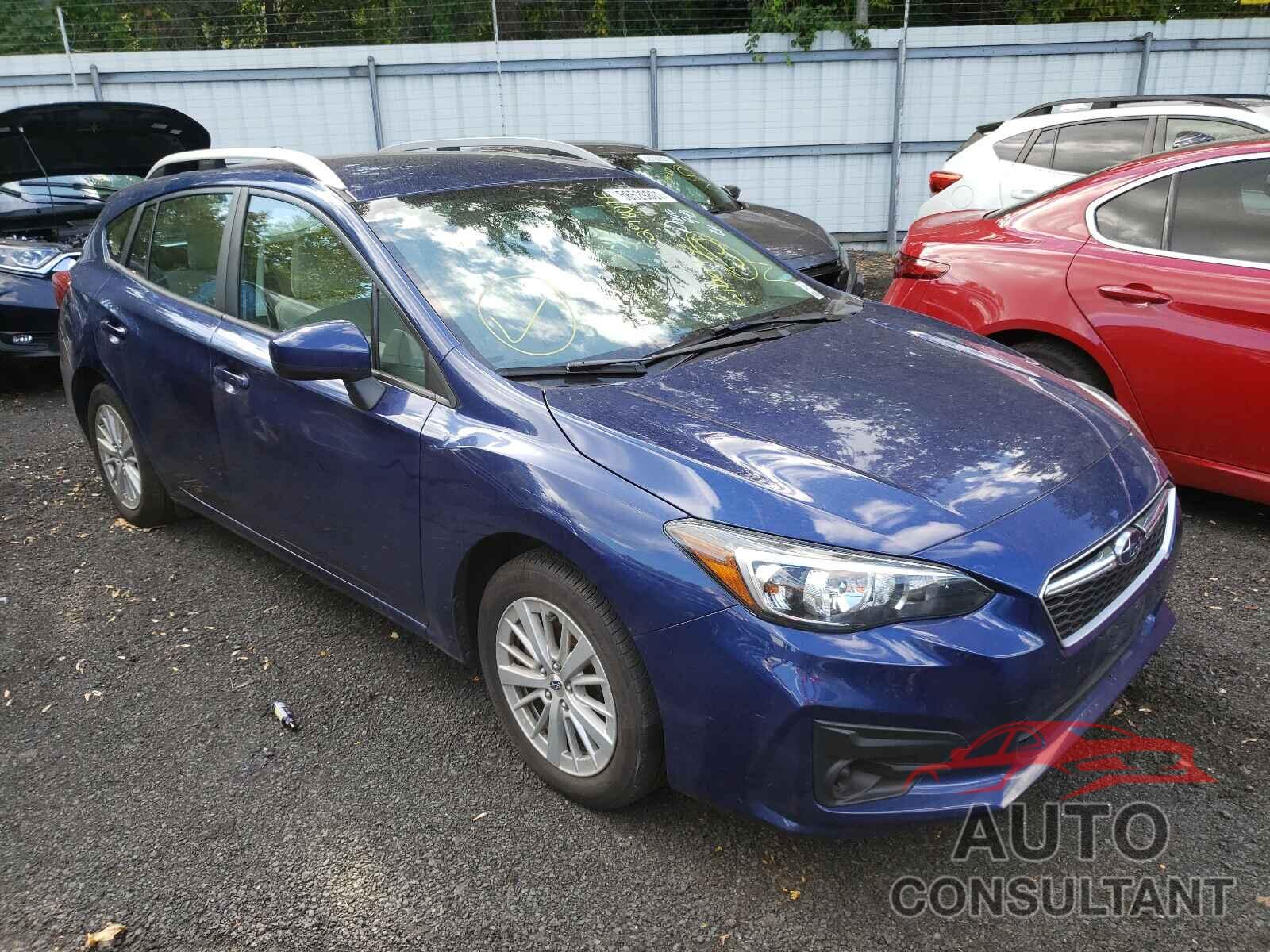 SUBARU IMPREZA 2018 - 4S3GTAB60J3737907