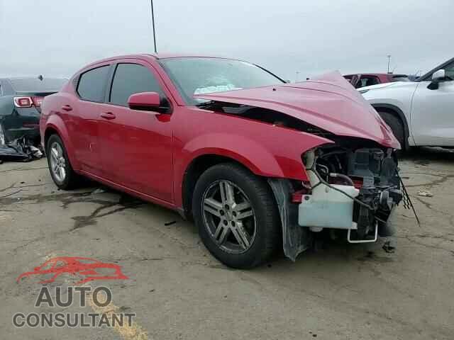DODGE AVENGER 2012 - 1C3CDZCB4CN196331