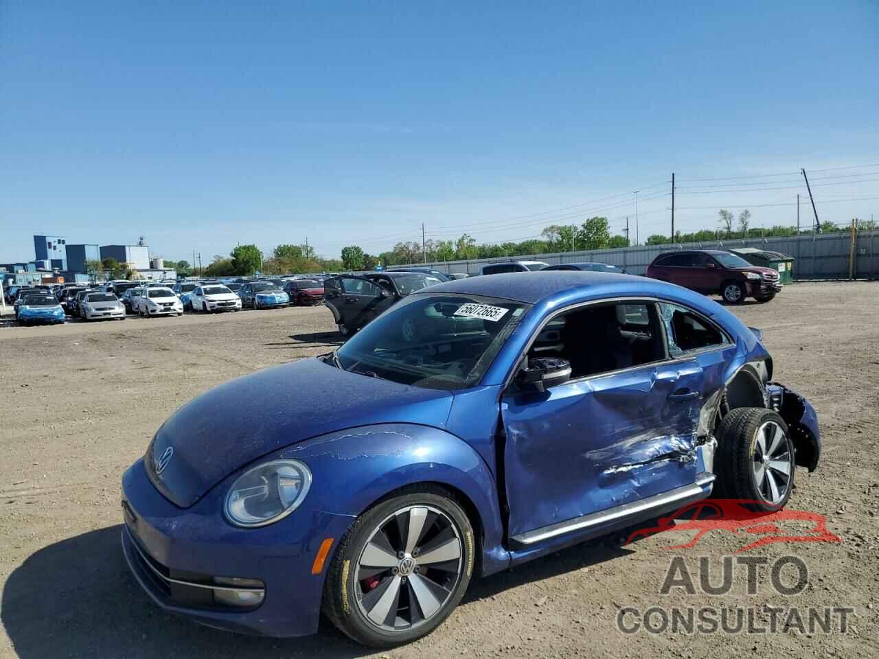 VOLKSWAGEN BEETLE 2012 - 3VWVA7AT7CM627703