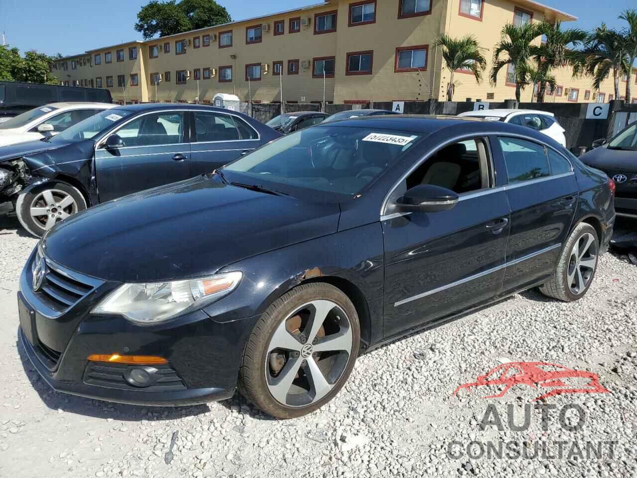 VOLKSWAGEN CC 2010 - WVWHP7AN1AE538678