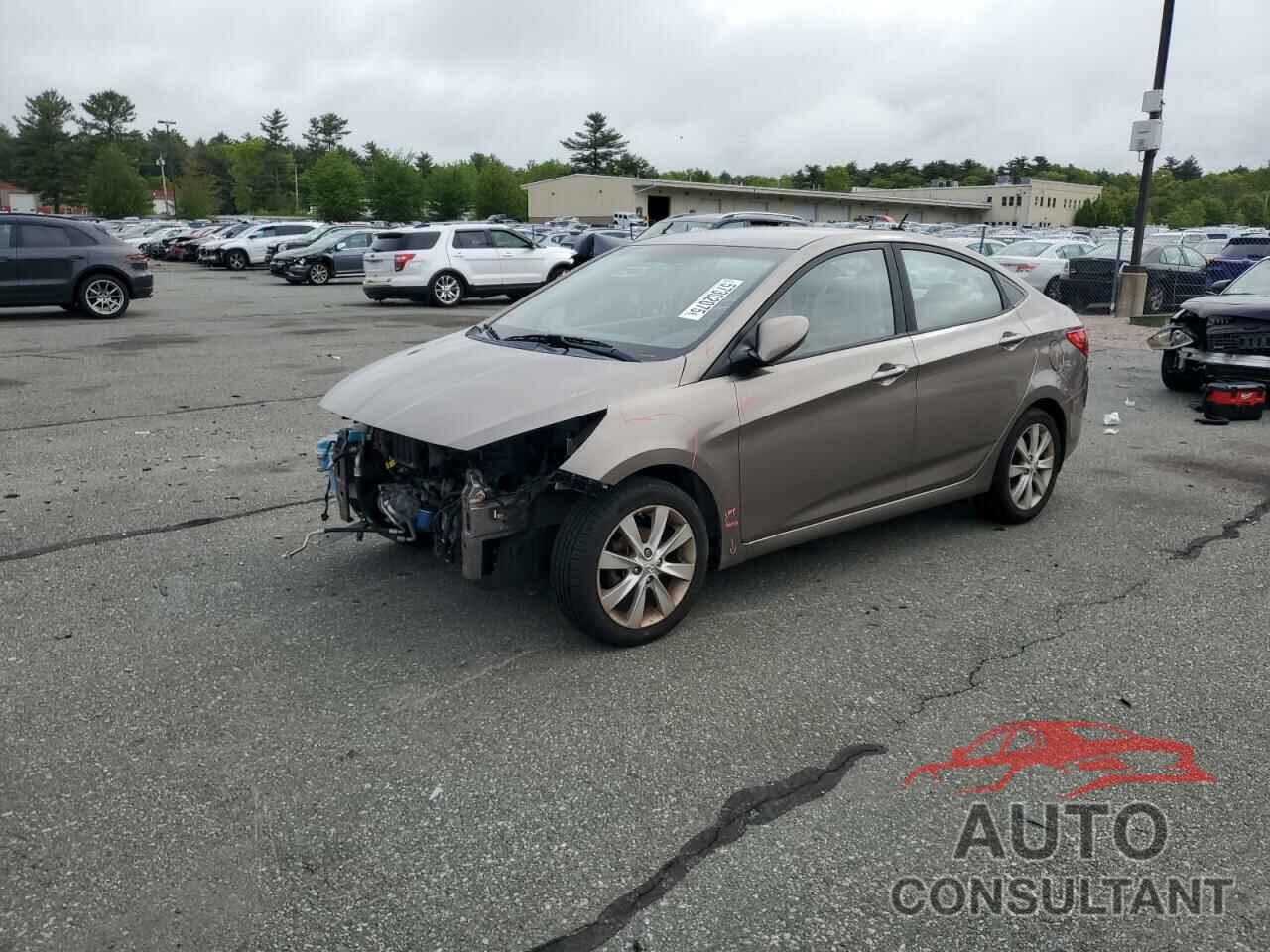 HYUNDAI ACCENT 2013 - KMHCU4AEXDU354573