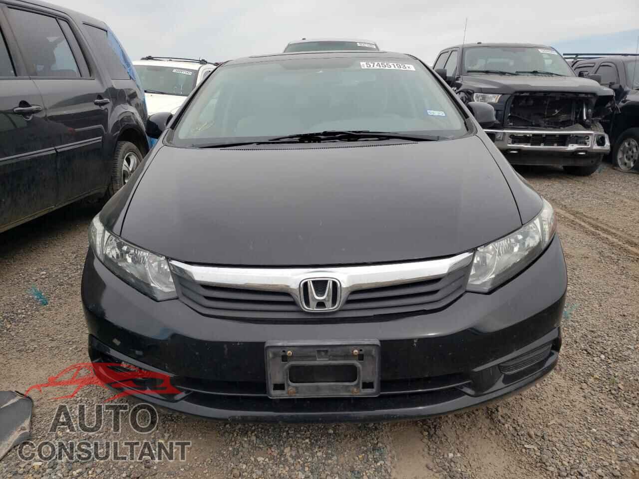 HONDA CIVIC 2012 - 2HGFB2F81CH522506