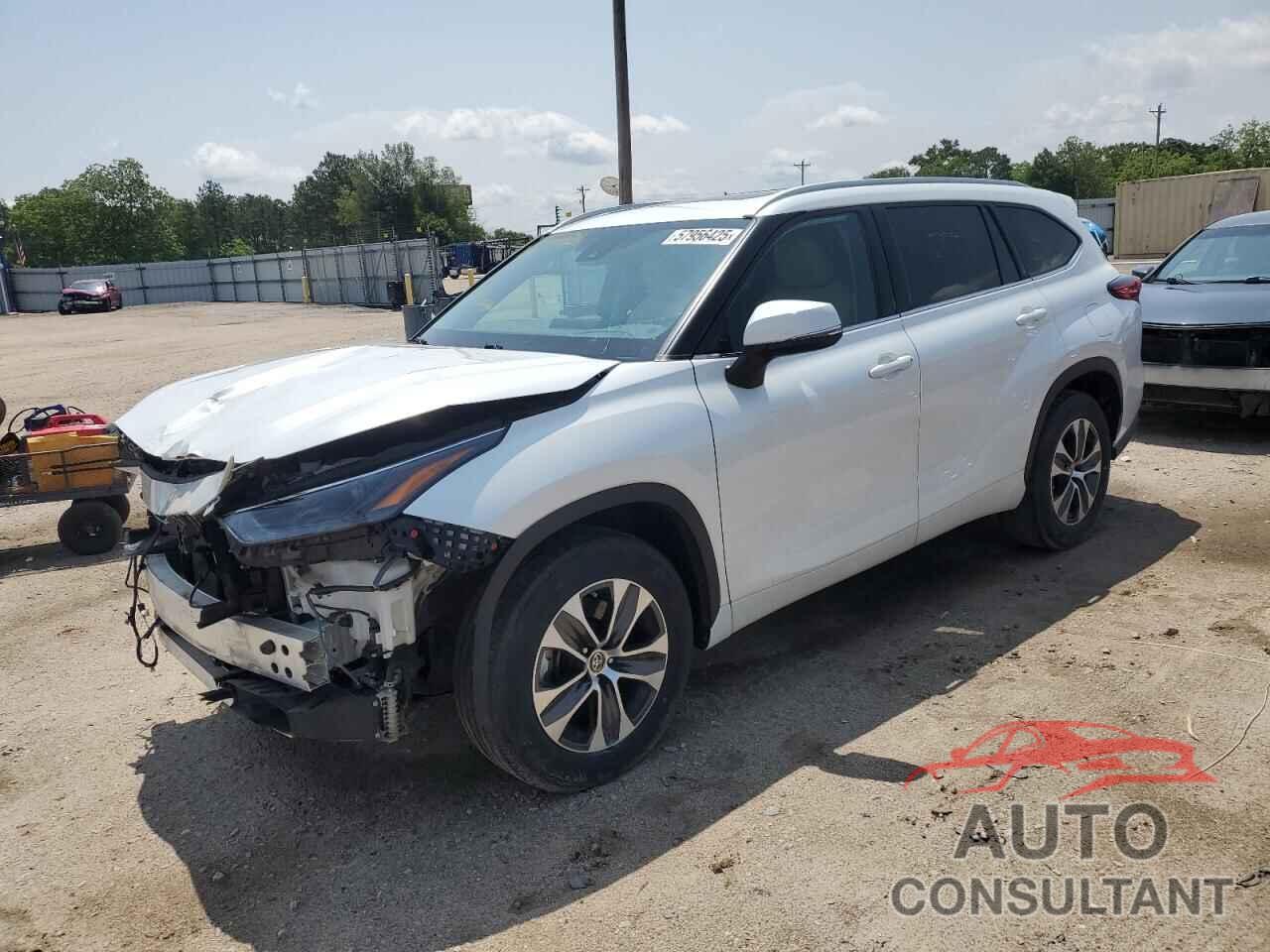 TOYOTA HIGHLANDER 2022 - 5TDGZRAH7NS545386