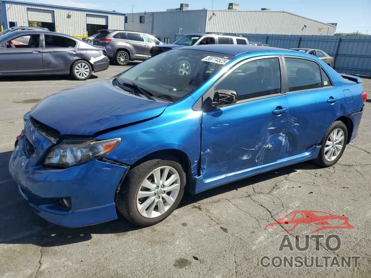 TOYOTA COROLLA 2009 - 1NXBU40E19Z054327