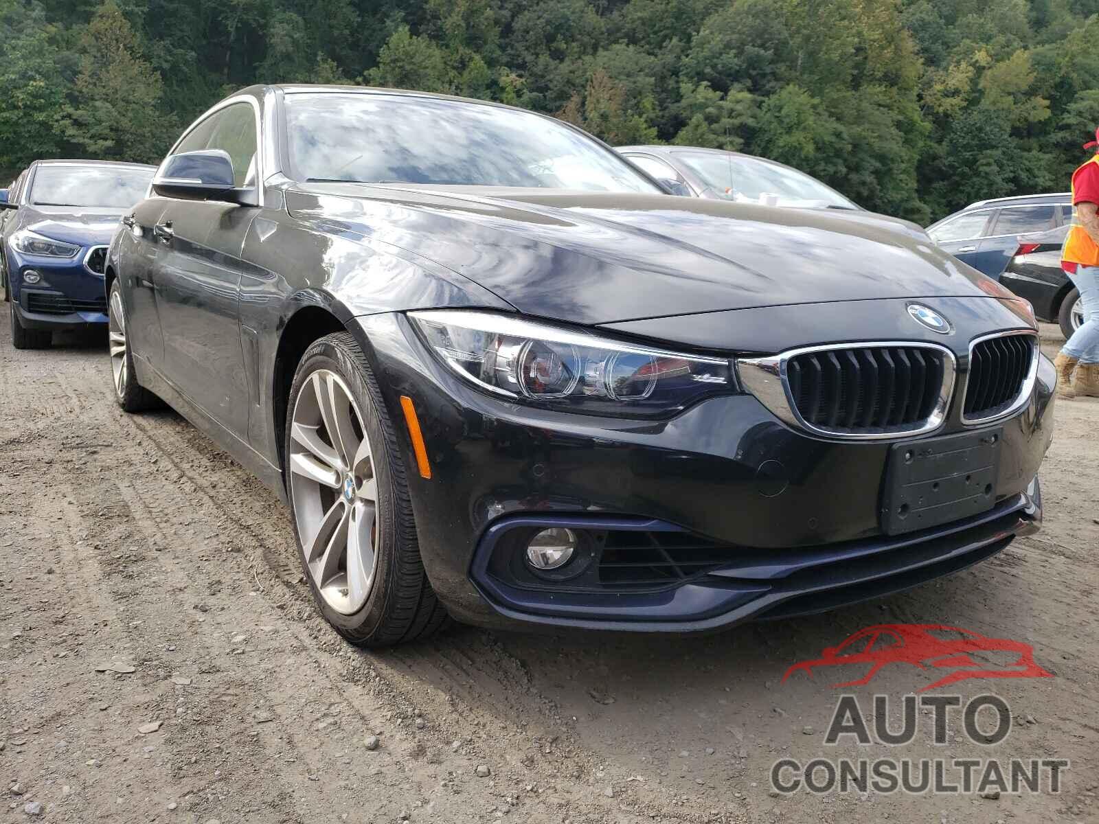 BMW 4 SERIES 2019 - WBA4J7C51KBM75420