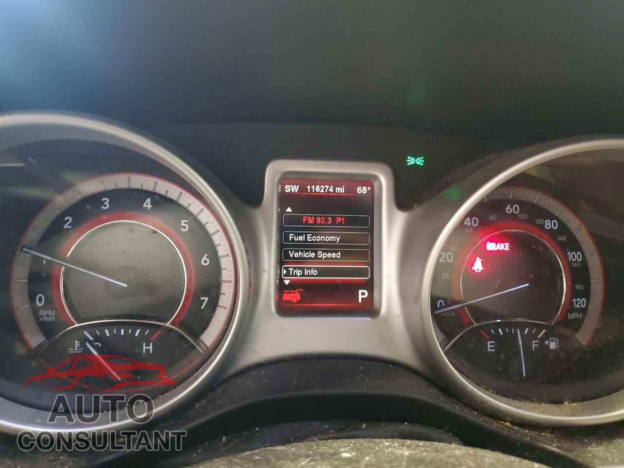 DODGE JOURNEY 2014 - 3C4PDCBB4ET266604