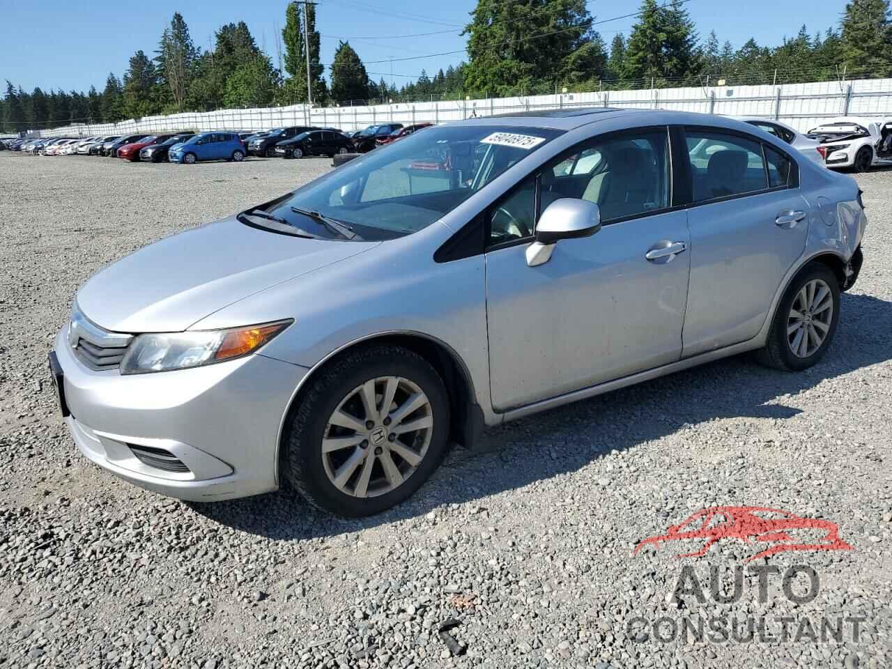 HONDA CIVIC 2012 - 2HGFB2F8XCH587211