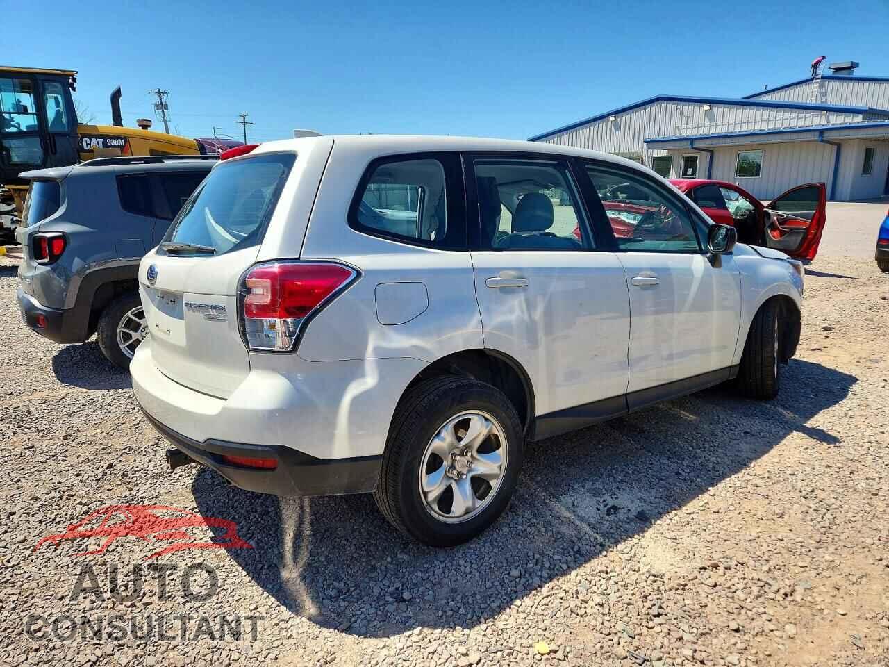 SUBARU FORESTER 2017 - JF2SJAAC4HH503341