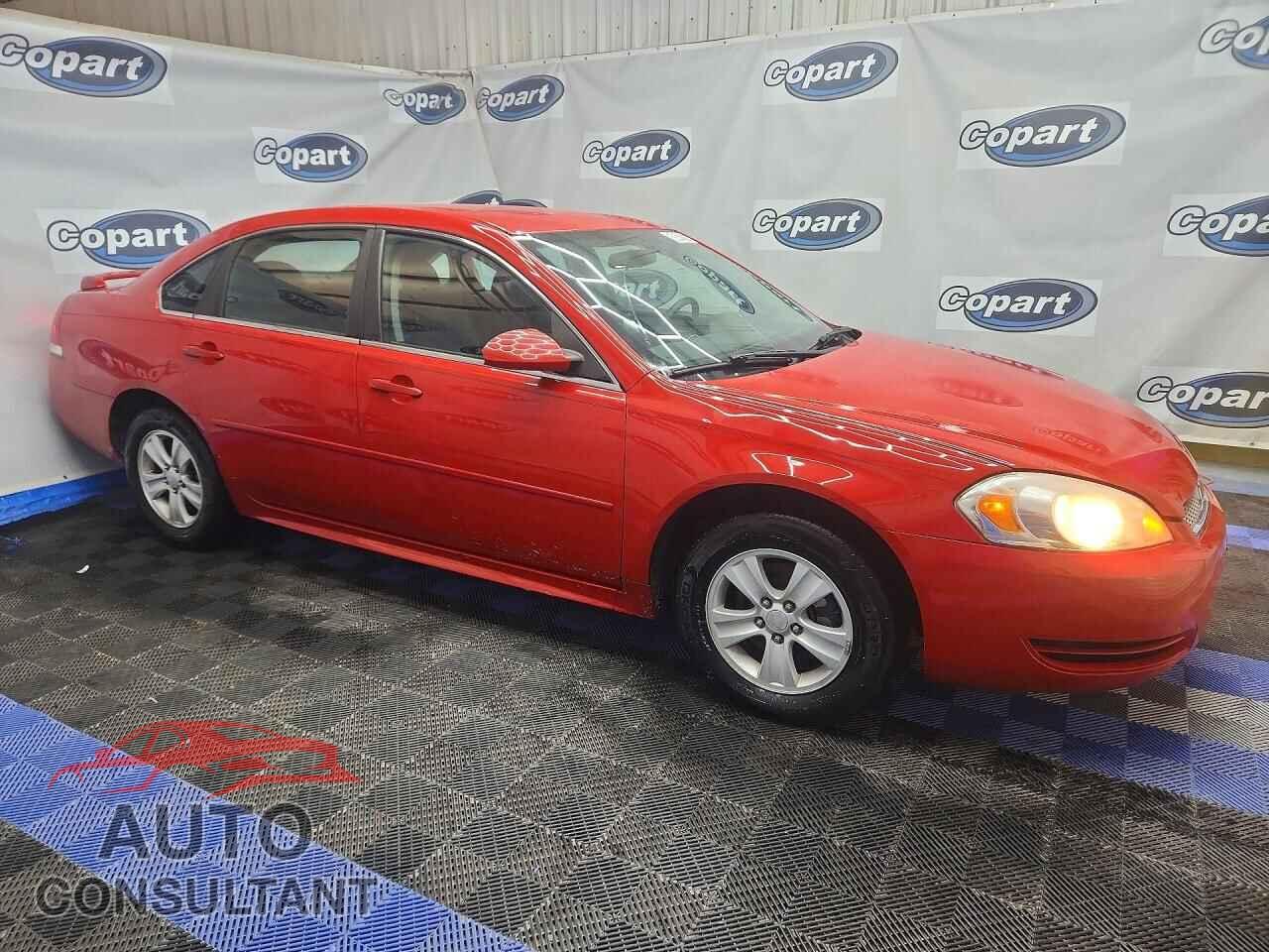 CHEVROLET IMPALA 2012 - 2G1WF5E37C1274368