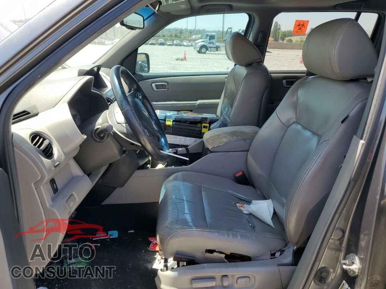 HONDA PILOT 2012 - 5FNYF3H67CB024507
