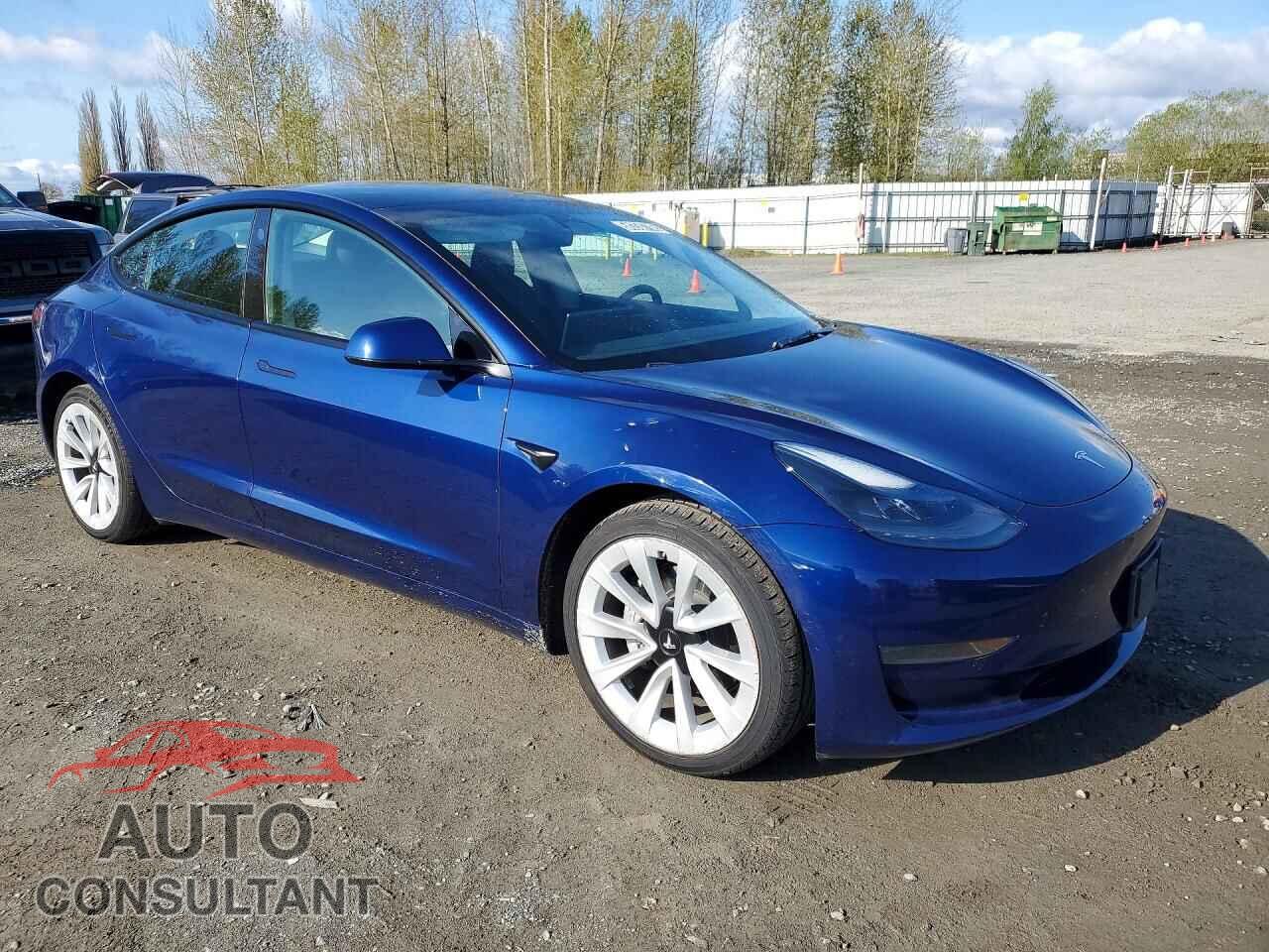 TESLA MODEL 3 2022 - 5YJ3E1EA7NF371929