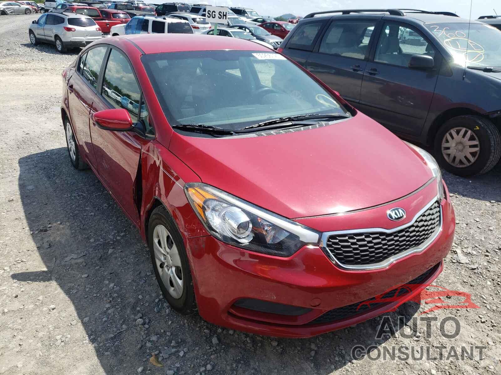 KIA FORTE 2016 - KNAFK4A63G5612458
