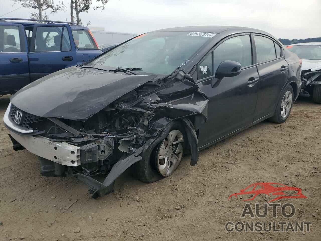 HONDA CIVIC 2013 - 19XFB2F54DE233976