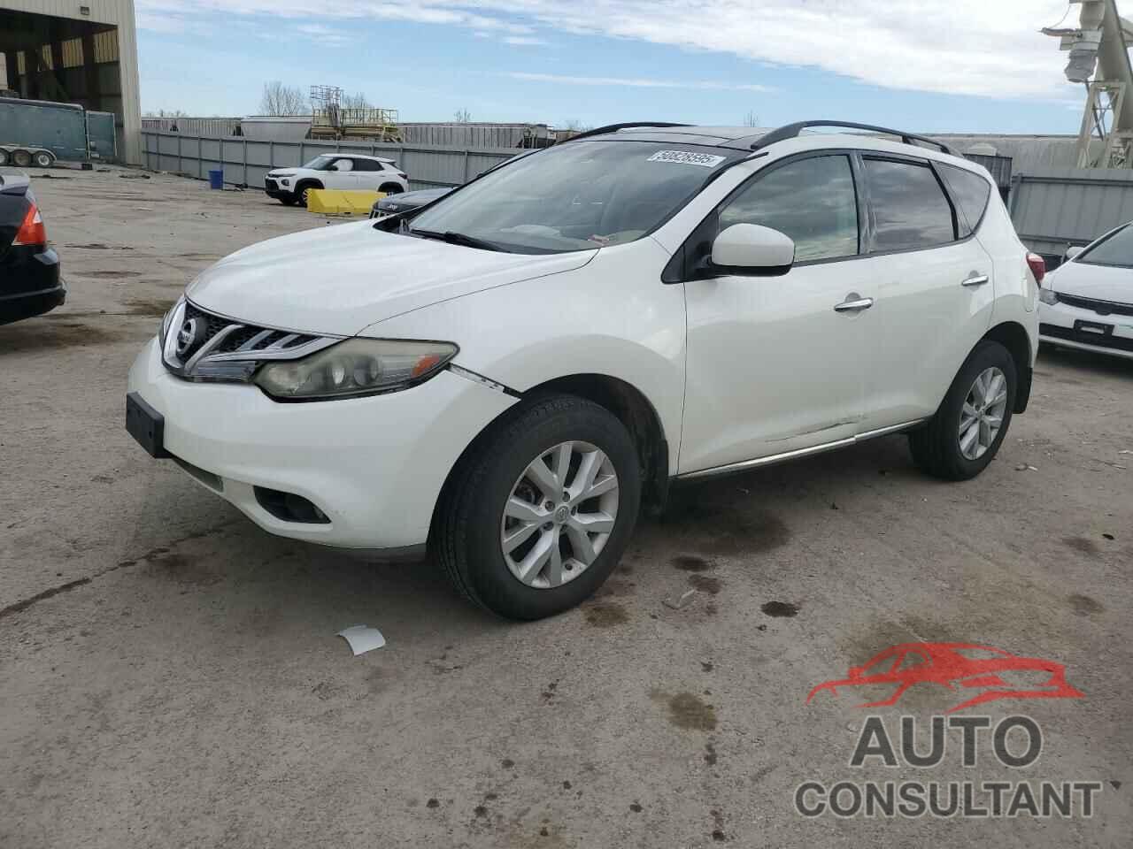 NISSAN MURANO 2012 - JN8AZ1MW6CW208369