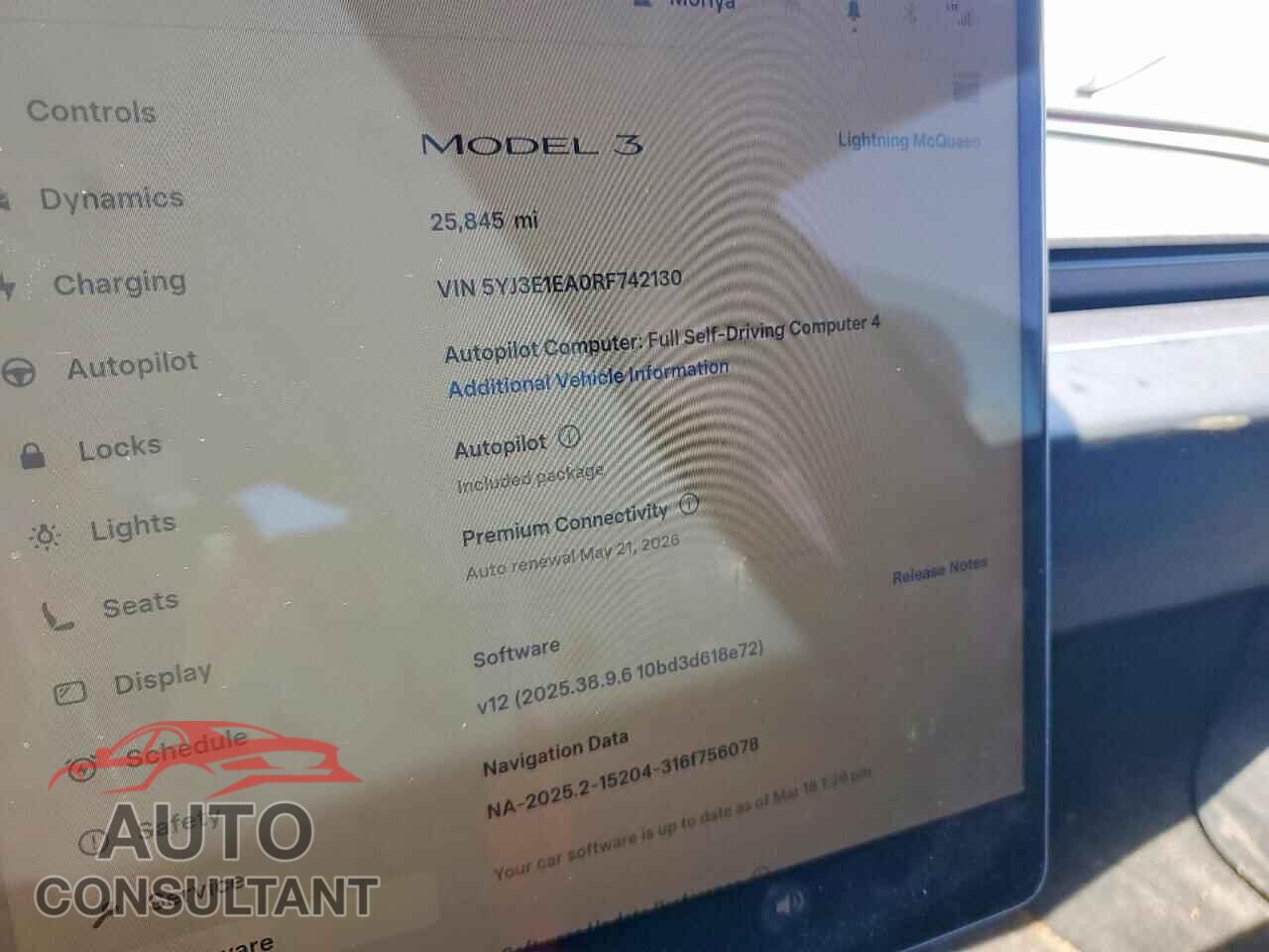 TESLA MODEL 3 2024 - 5YJ3E1EA0RF742130