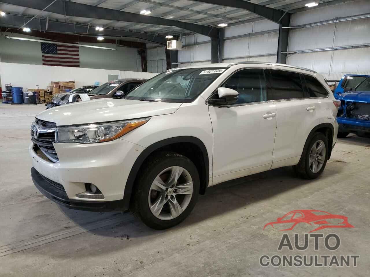 TOYOTA HIGHLANDER 2015 - 5TDDKRFH5FS097439