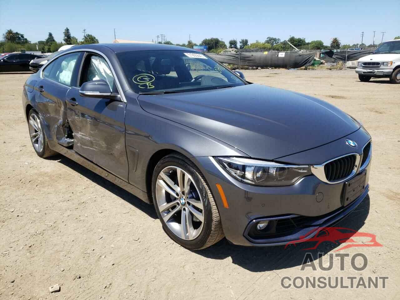 BMW 4 SERIES 2019 - WBA4J5C50KBM66292