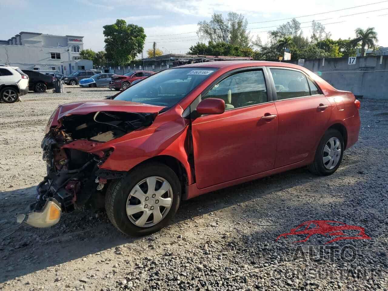 TOYOTA COROLLA 2011 - 2T1BU4EE1BC696336