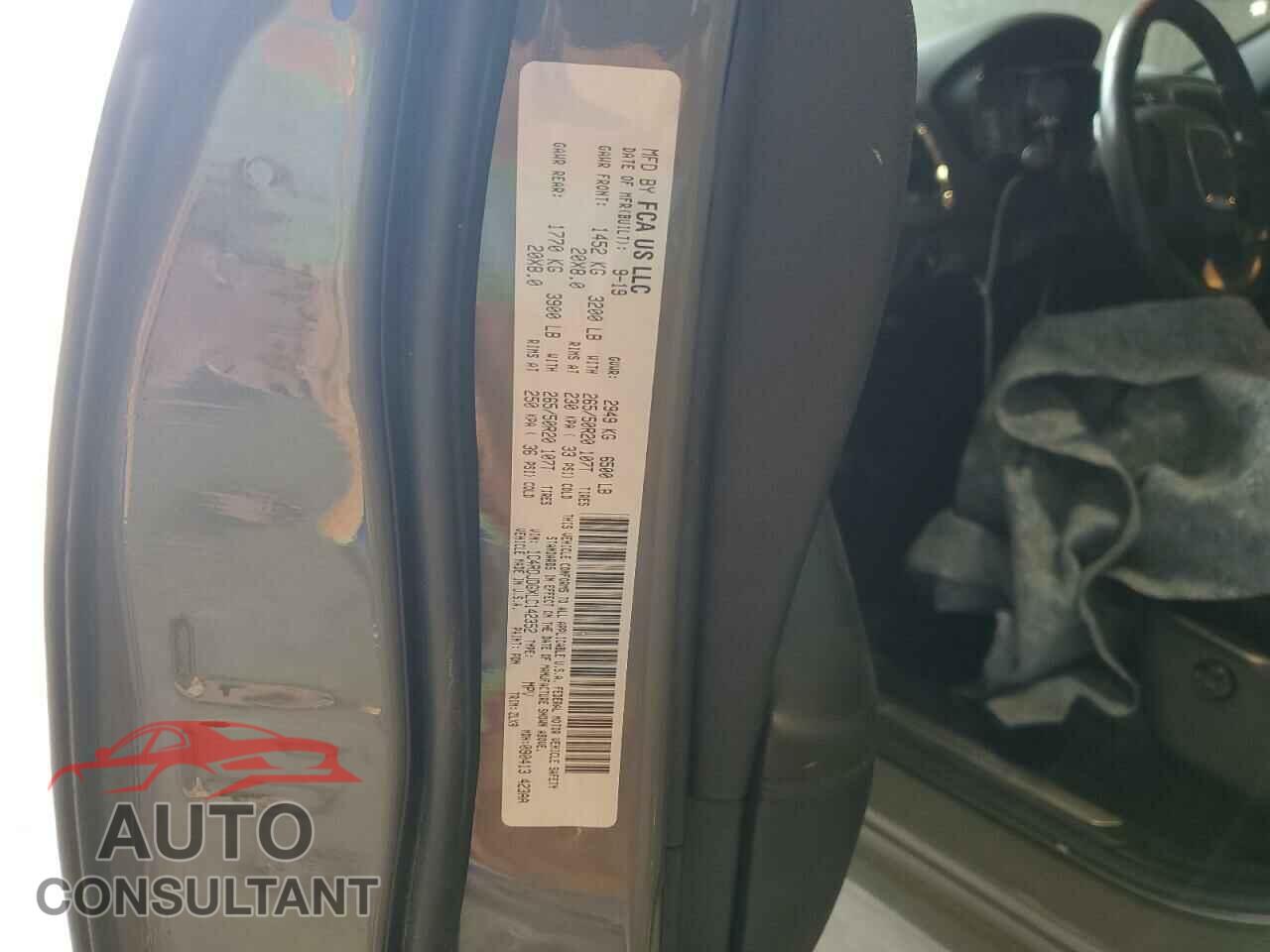 DODGE DURANGO 2020 - 1C4RDJDGXLC142352