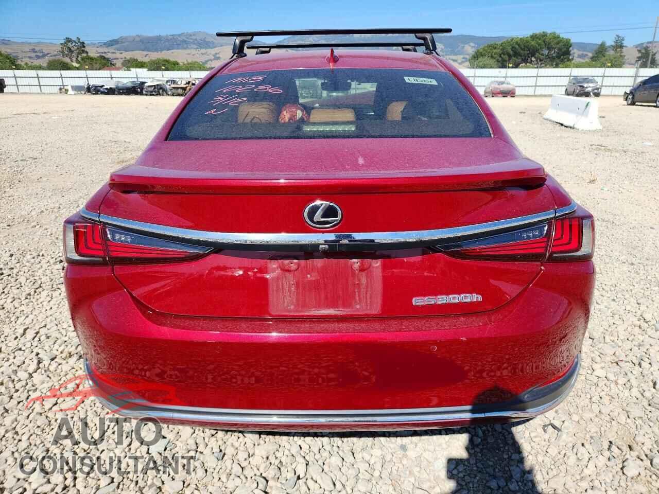 LEXUS ES300 2019 - JTHB21B14K2020515