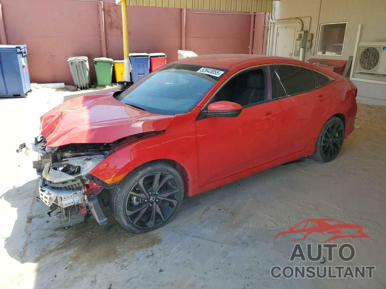 HONDA CIVIC 2021 - 2HGFC2F82MH558610