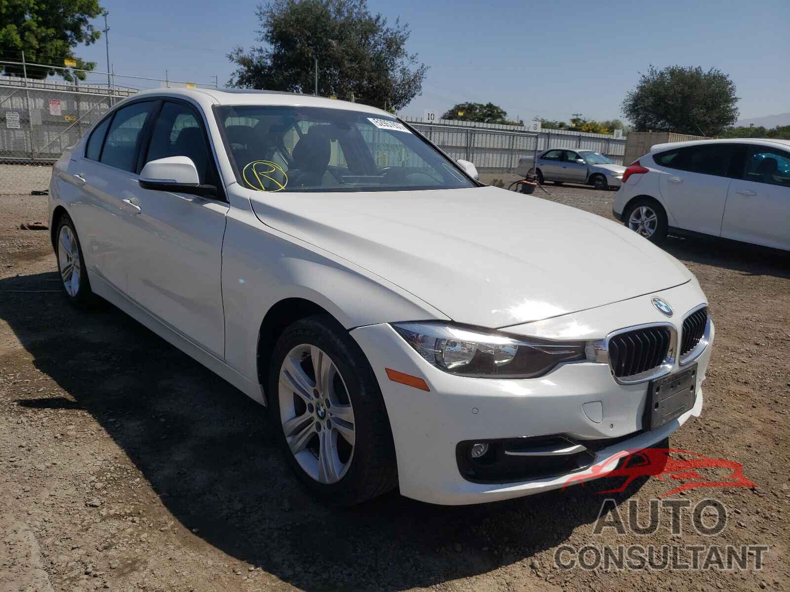 BMW 3 SERIES 2017 - WBA8B9G57HNU50517