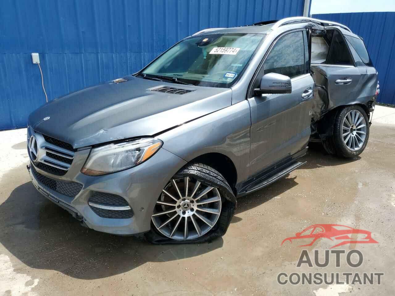 MERCEDES-BENZ GLE-CLASS 2017 - 4JGDA5JB6HA924620