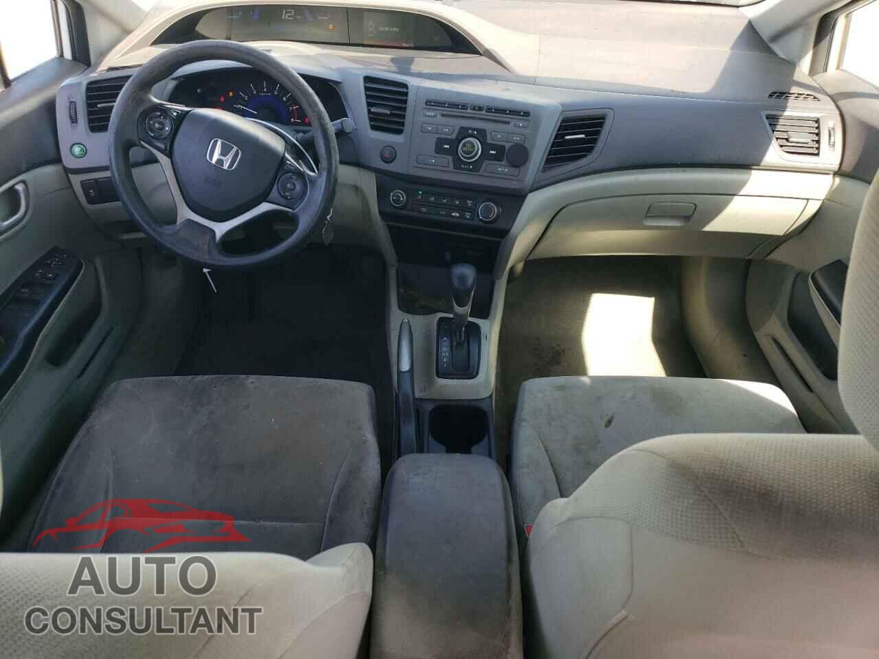 HONDA CIVIC 2012 - 19XFB2F56CE391105