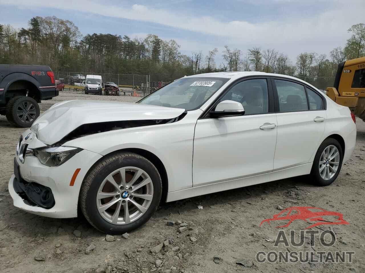 BMW 3 SERIES 2017 - WBA8E5G5XHNU22436