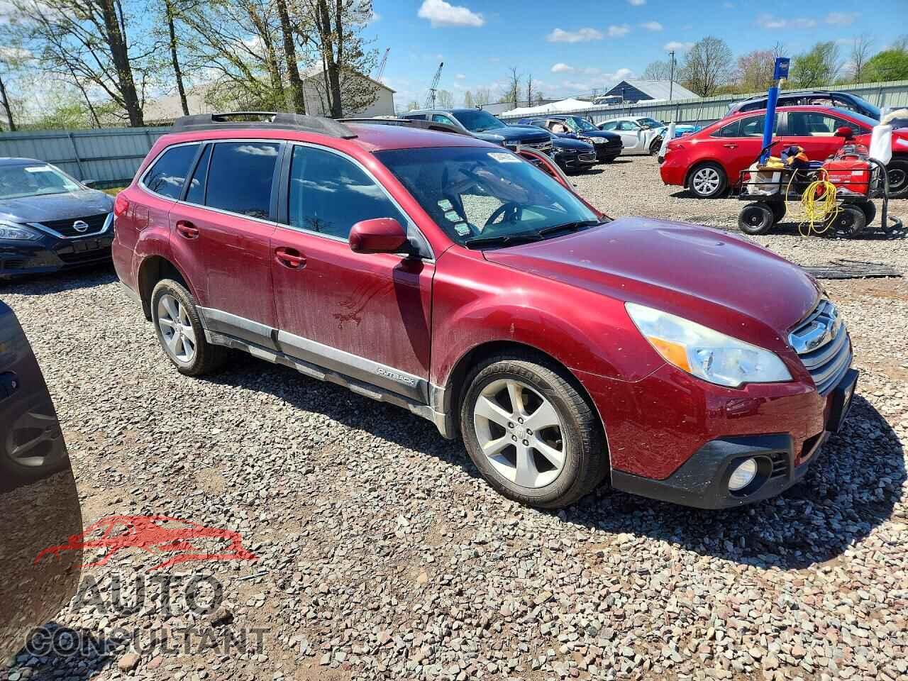 SUBARU OUTBACK 2013 - 4S4BRBCC6D3292446